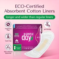 Gentle Day Absorbent Liners - Organic & Hypoallergenic
